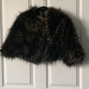 Gently used Faux Fur Bebe jacket